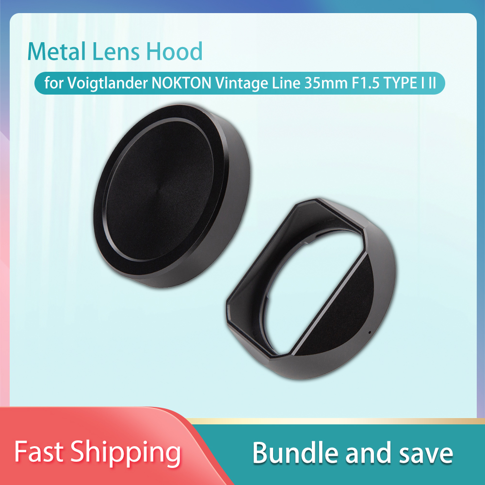 Lens Cap Vintage - Металлическая бленда для Voigtlander NOKTON Vintage