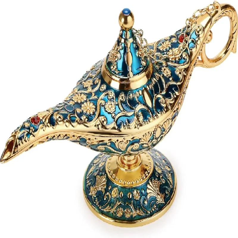 Collectible Vintage Lamps - Винтажная волшебная легенда Аладдин Джинна лампа