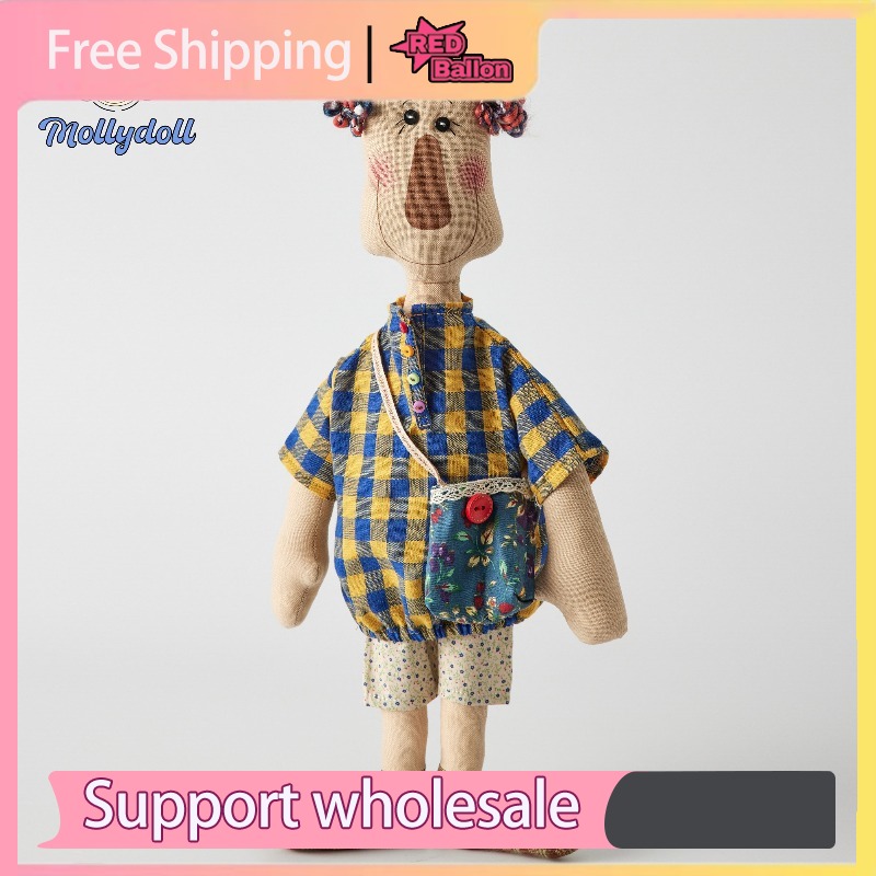 Vintage Collectible And Vintage Dolls - Кукла Mollydoll: Винтажная плюшевая кукла ручной