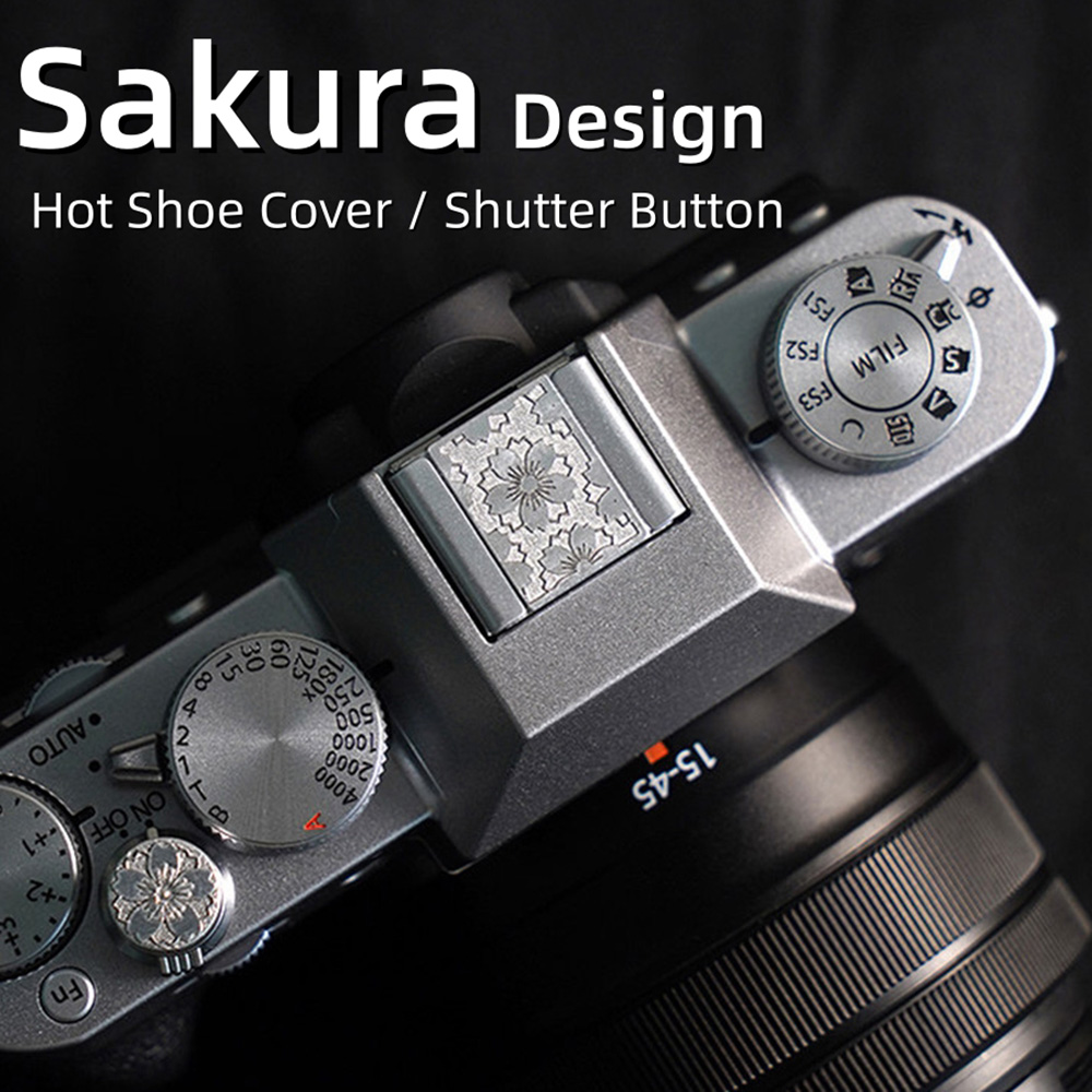 Lens Cap Vintage - Металлическая винтажная кнопка-заглушка для горячего башмака