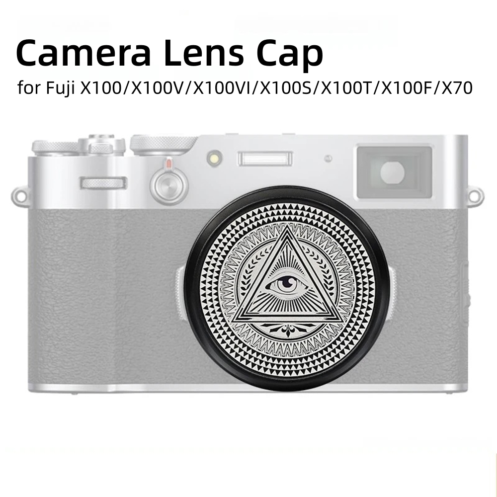 Lens Cap Vintage - Винтажная металлическая крышка для объектива камеры,