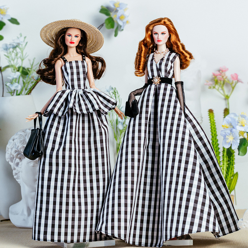 Vintage Collectible Accessories - 32 см супермодельная кукла, костюм, европейская