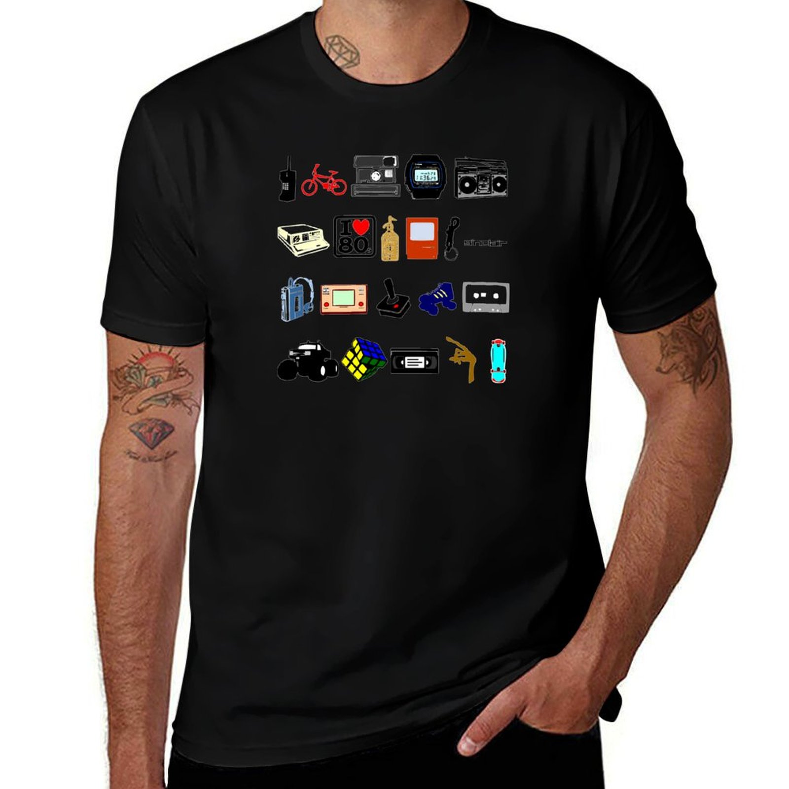 Collectible Vintage T Shirts - Футболка из коллекции ретро-винтажных сувениров 1980-х