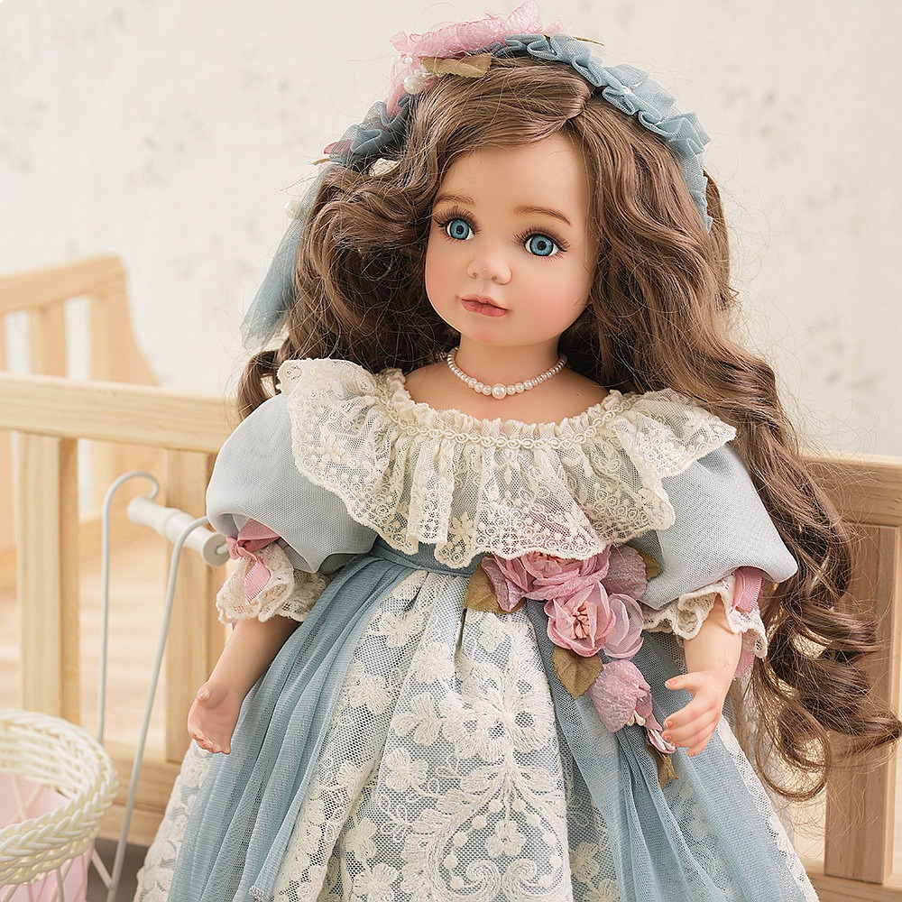 18-дюймовая винтажная фарфоров – обзор и цена Vintage Collectible Porcelain Dolls