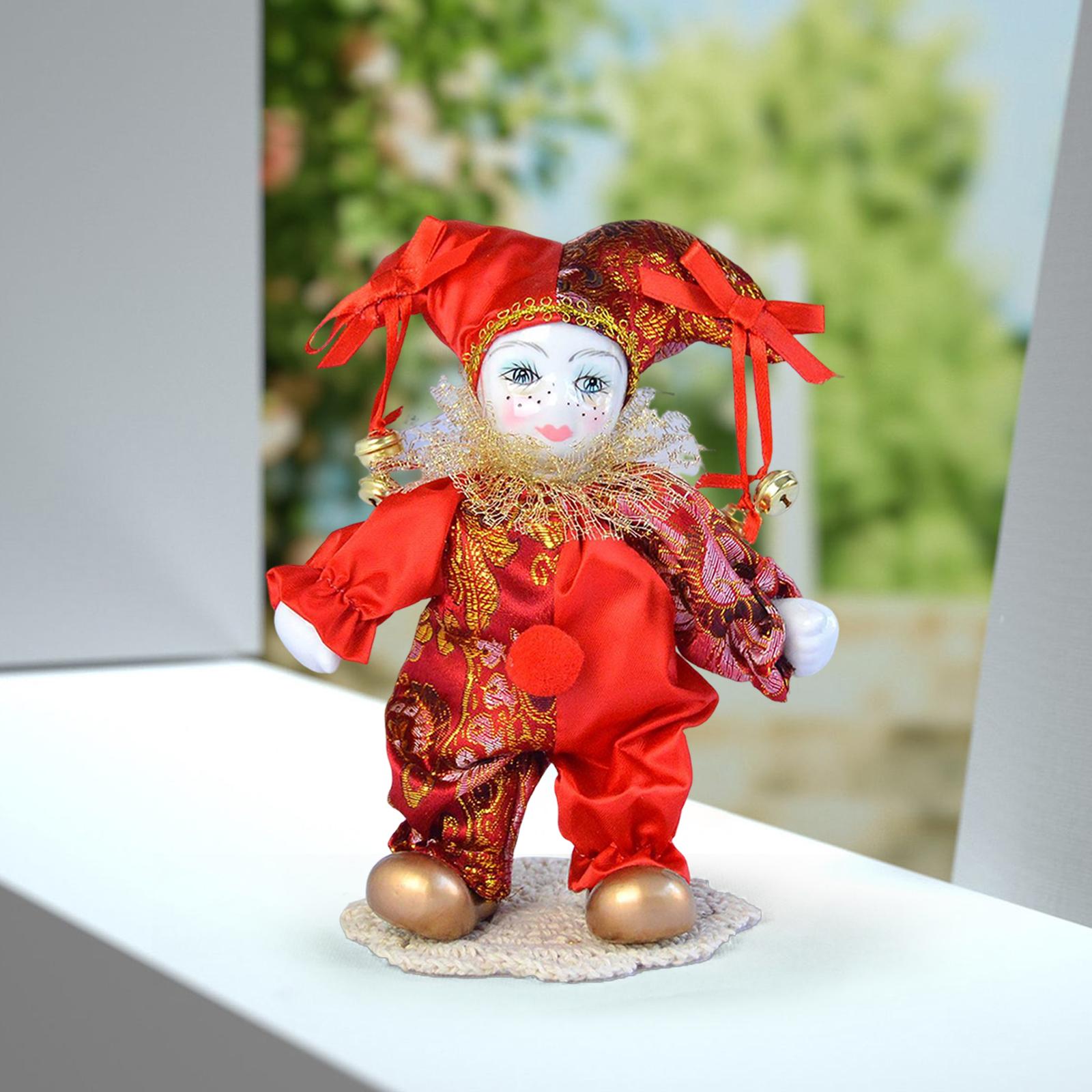 Винтажная кукла арлекина, анти – обзор и цена Vintage Collectible Porcelain Dolls