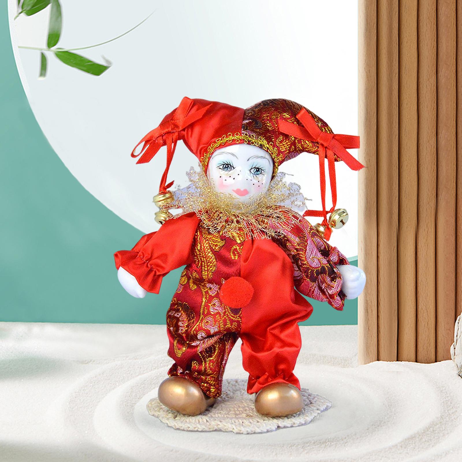 Винтажная кукла арлекина, анти – обзор и цена Vintage Collectible Porcelain Dolls