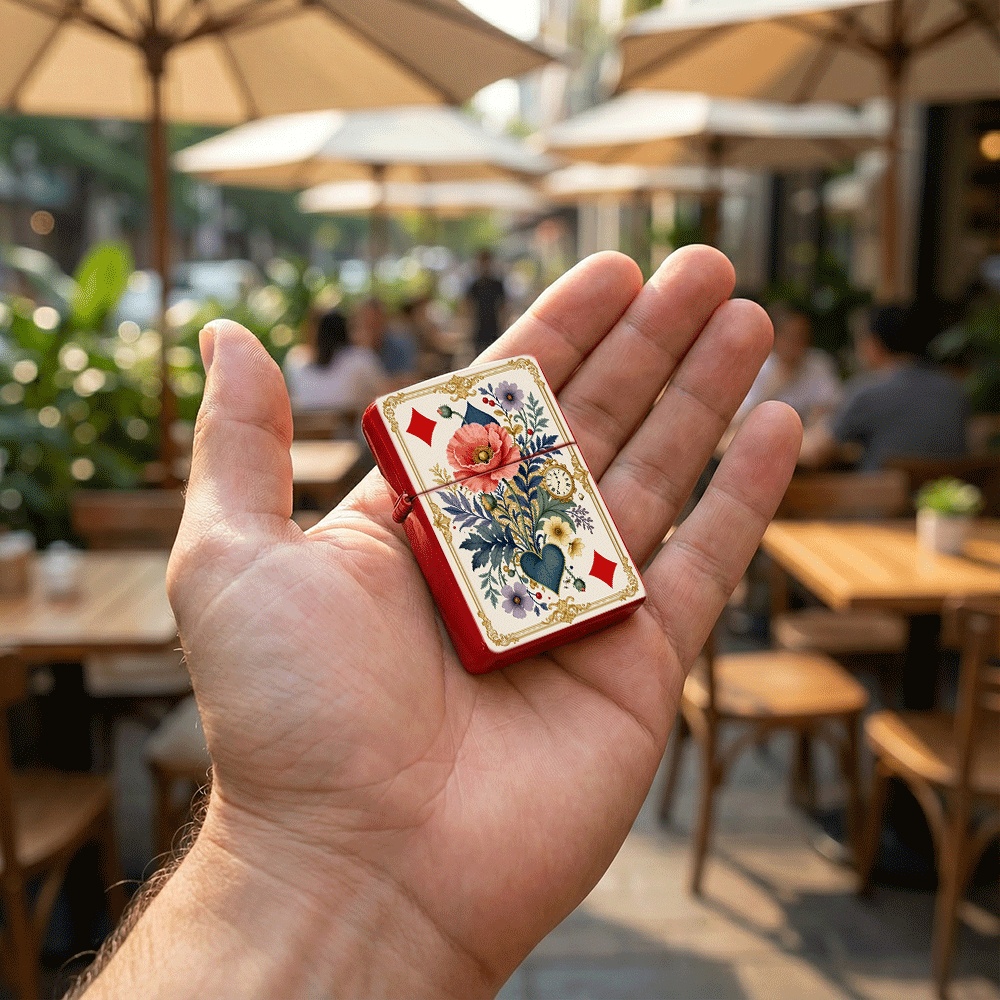Винтажная зажигалка с откидной – обзор и цена Vintage Collectible Playing Cards