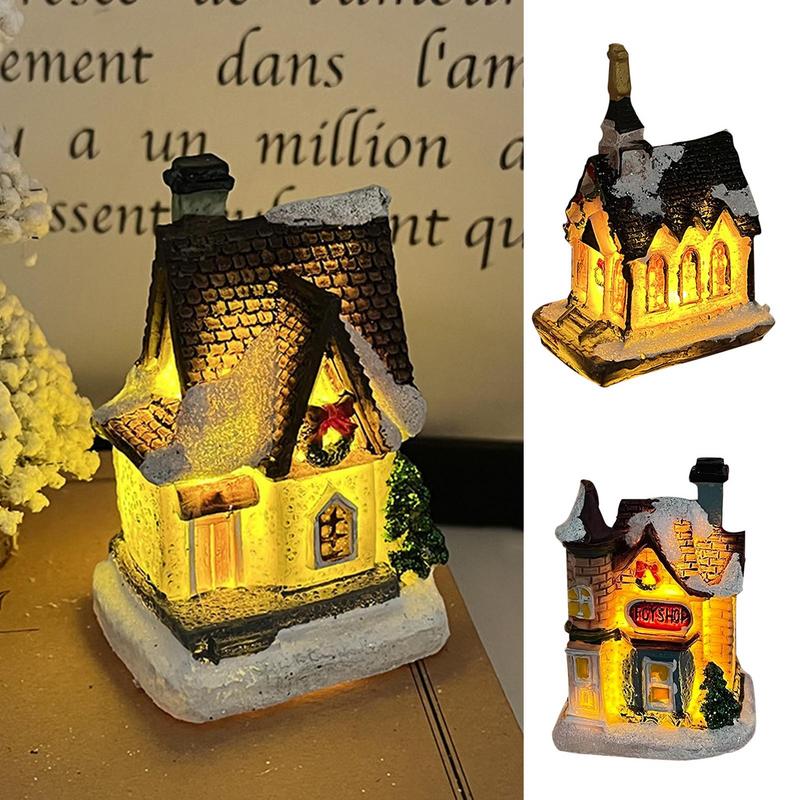Рождественские деревенские дом – обзор и цена Collectible Vintage Lamps