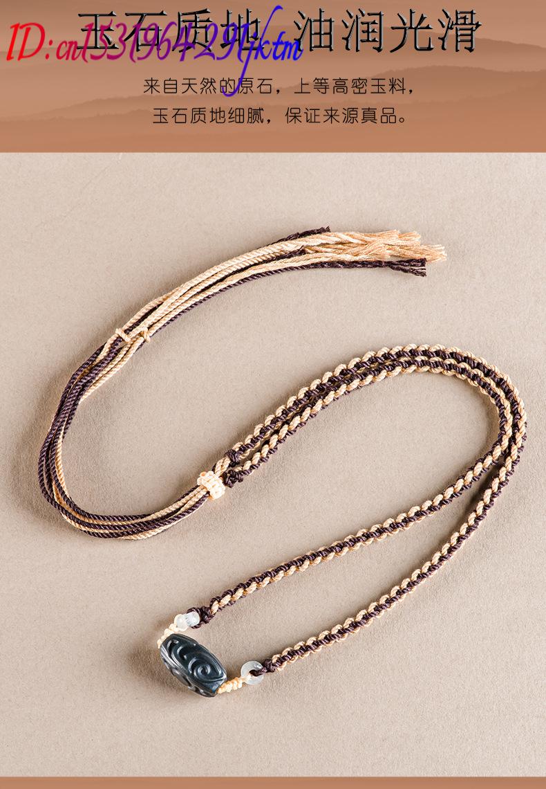 Подвеска-бусина из нефрита Хэт – обзор и цена Vintage Necklace