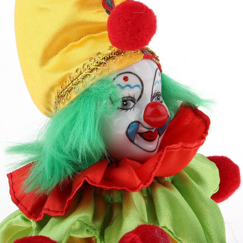 Куклы-клоуны из фарфора, ручно – обзор и цена Vintage Collectible Porcelain Dolls