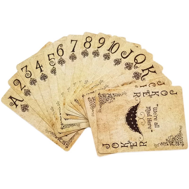 54 шт., винтажные бумажные пок – обзор и цена Vintage Collectible Playing Cards
