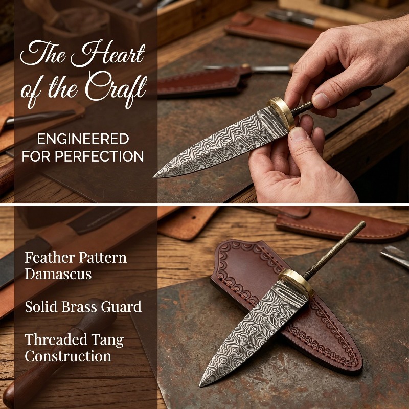 Винтажный нож для чая из дамас – обзор и цена Vintage Collectible Knives